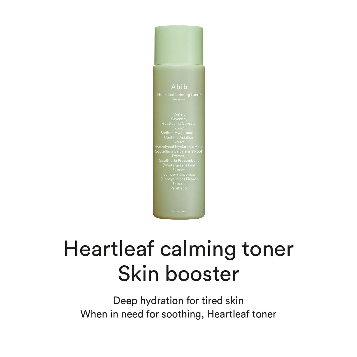 [Abib] Heartleaf calming toner Skin booster - 200ml