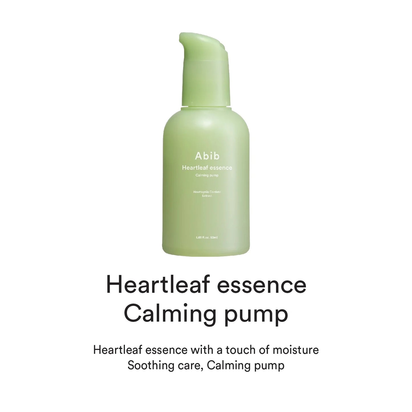 [Abib] Heartleaf essence Calming pump - 50ml